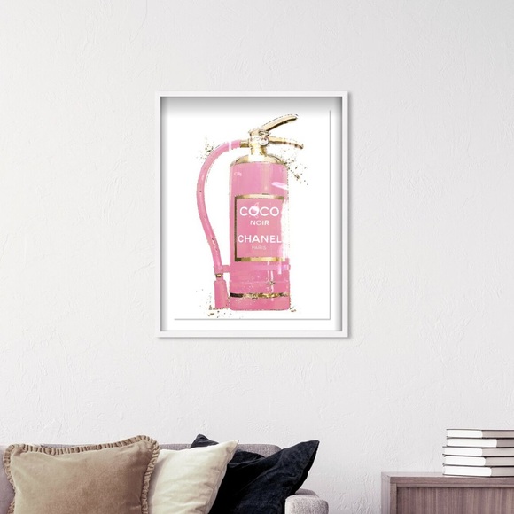 Oliver Gal Wall Decor Oliver Gal Coco Chanel Fashion Extinguisher